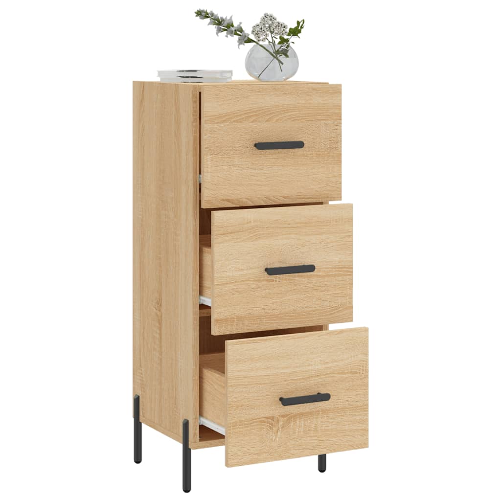 Komoda boja hrasta sonome 34,5x34x90 cm od konstruiranog drva