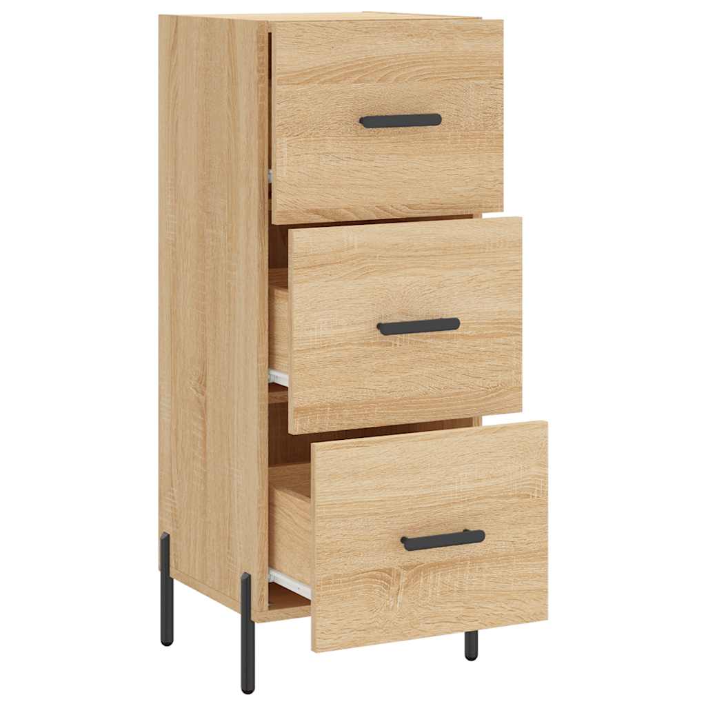 Komoda boja hrasta sonome 34,5x34x90 cm od konstruiranog drva