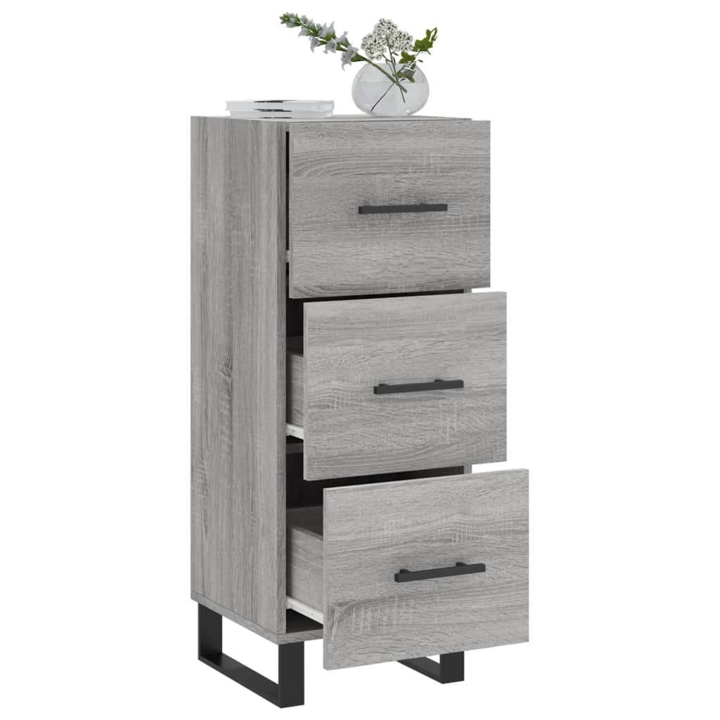 Komoda boja hrasta sonome 34,5x34x90 cm od konstruiranog drva