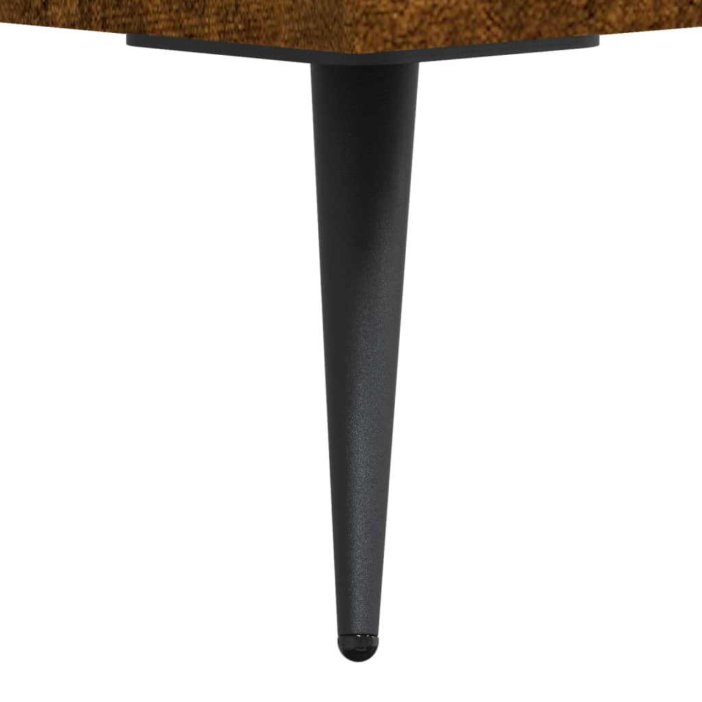 Komoda boja dimljenog hrasta 34,5x34x90 cm konstruirano drvo