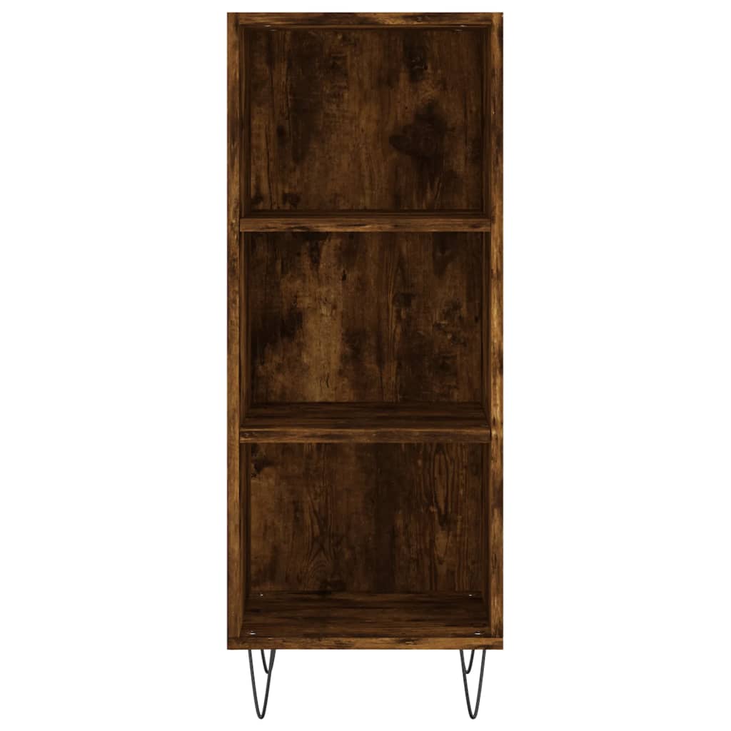 Komoda boja dimljenog hrasta 34,5x32,5x90 cm konstruirano drvo