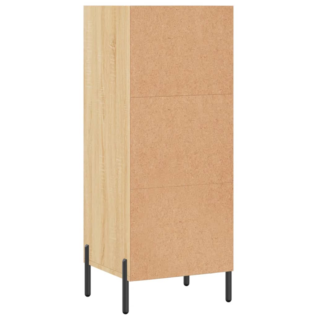 Komoda boja hrasta sonome 34,5x32,5x90 cm od konstruiranog drva
