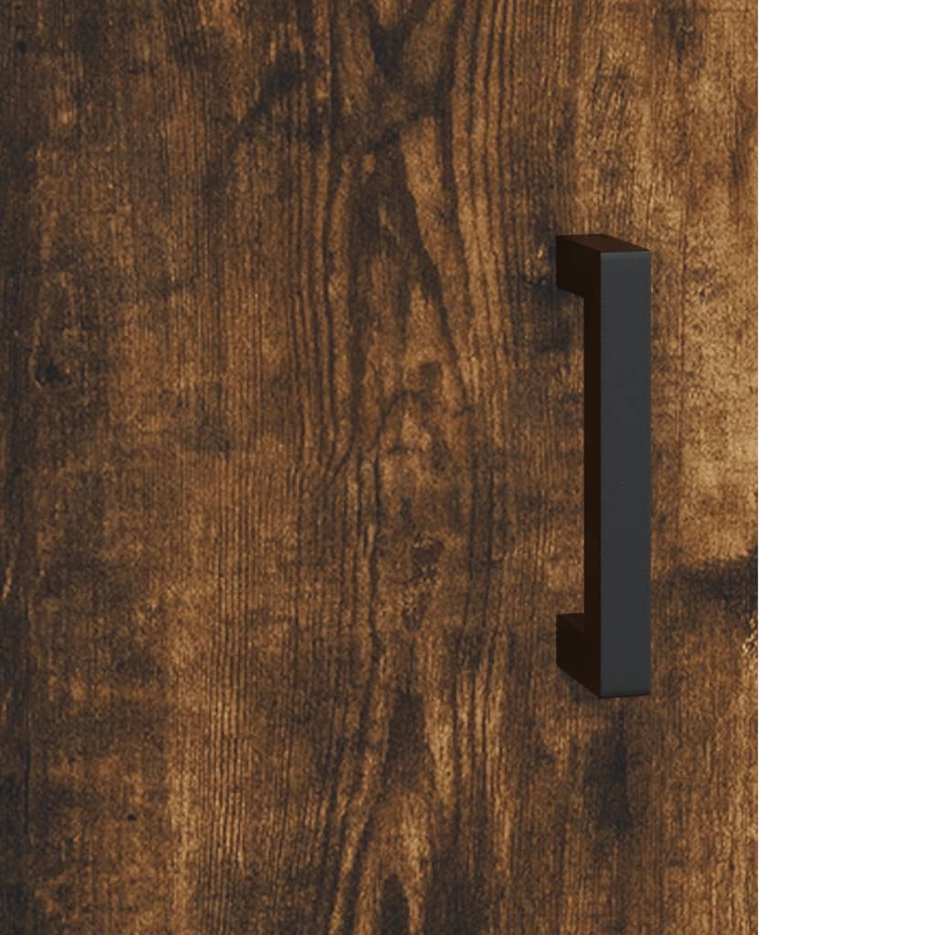 Komoda boja dimljenog hrasta 69,5x34x90 cm konstruirano drvo