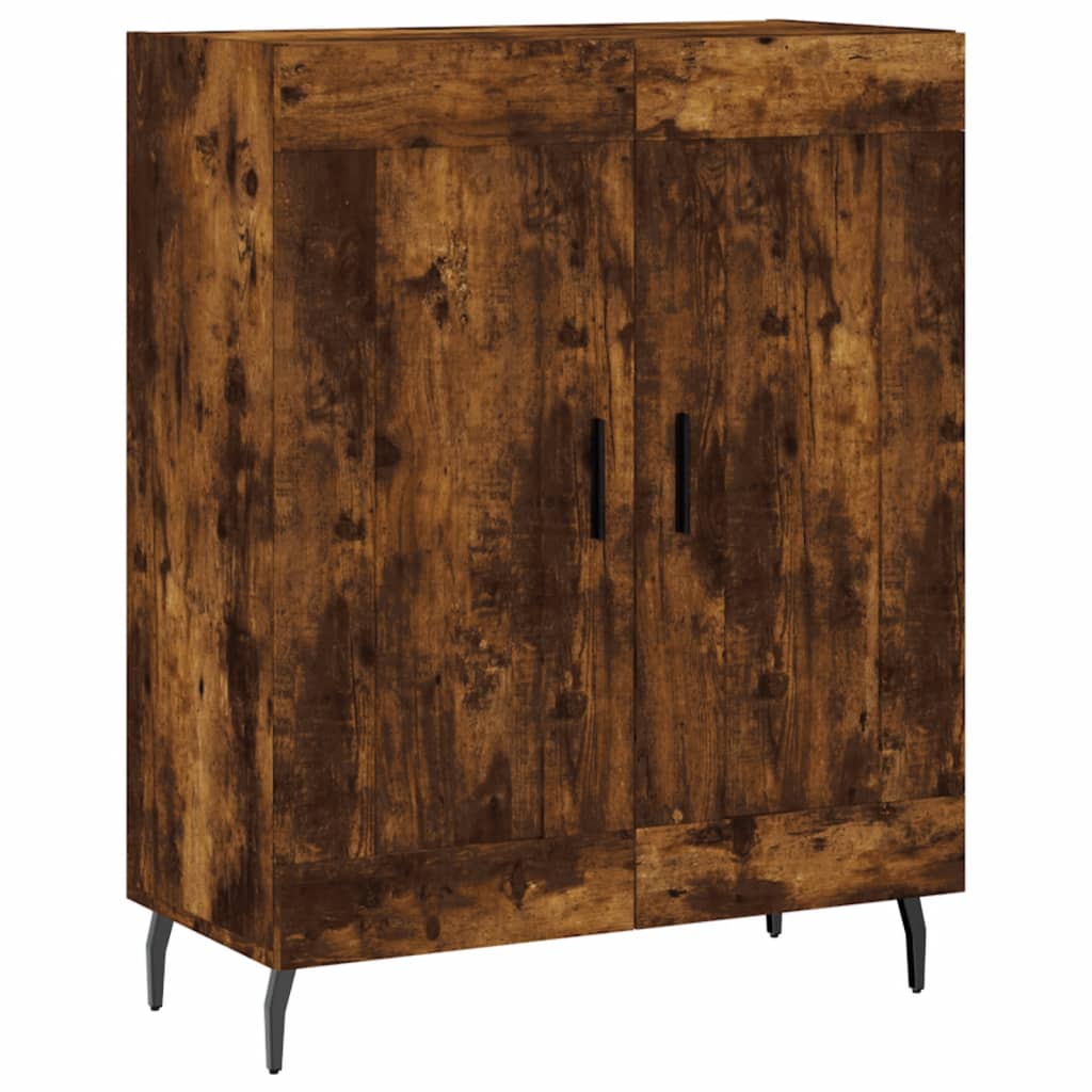 Komoda boja dimljenog hrasta 69,5x34x90 cm konstruirano drvo