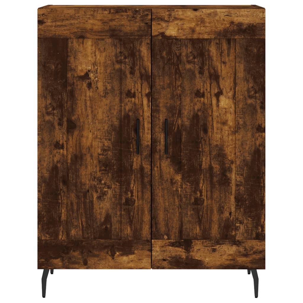 Komoda boja dimljenog hrasta 69,5x34x90 cm konstruirano drvo