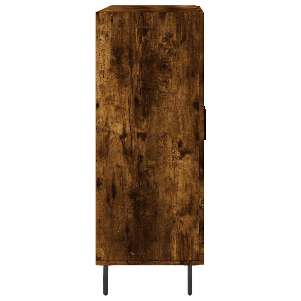 Komoda boja dimljenog hrasta 69,5x34x90 cm konstruirano drvo