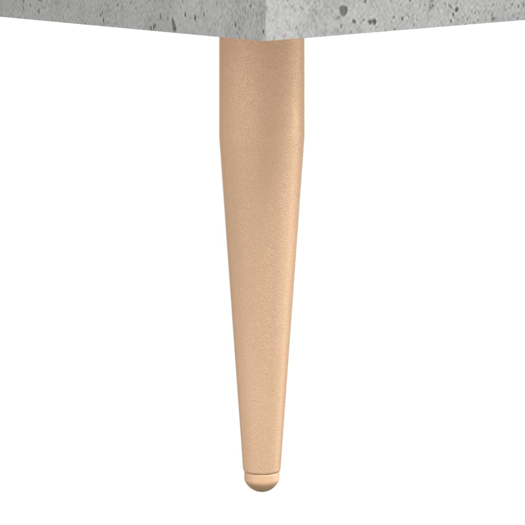 Komoda siva boja betona 69,5x34x90 cm od konstruiranog drva
