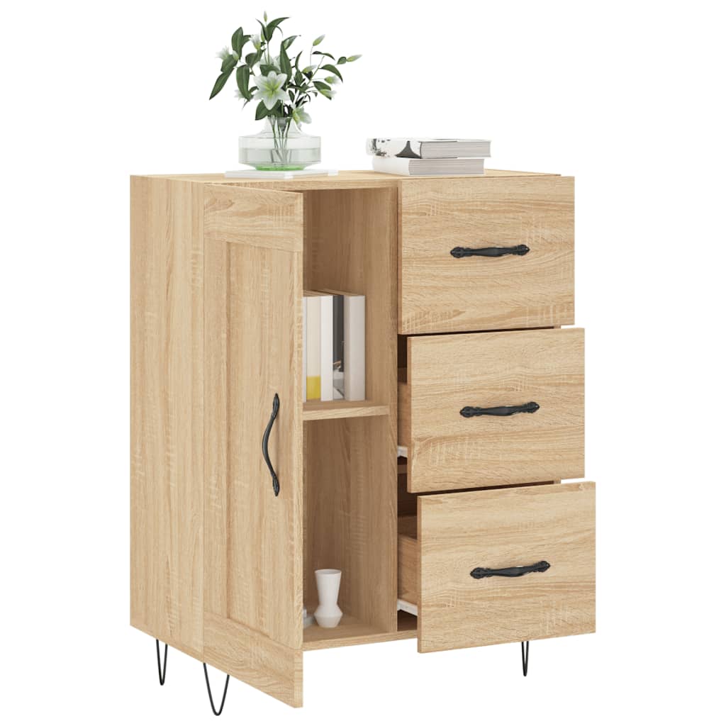 Komoda boja hrasta sonome 69,5x34x90 cm od konstruiranog drva