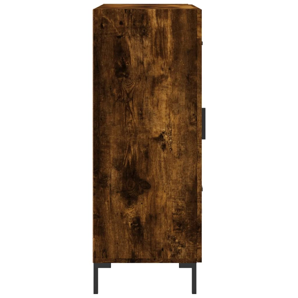 Komoda boja dimljenog hrasta 69,5x34x90 cm konstruirano drvo