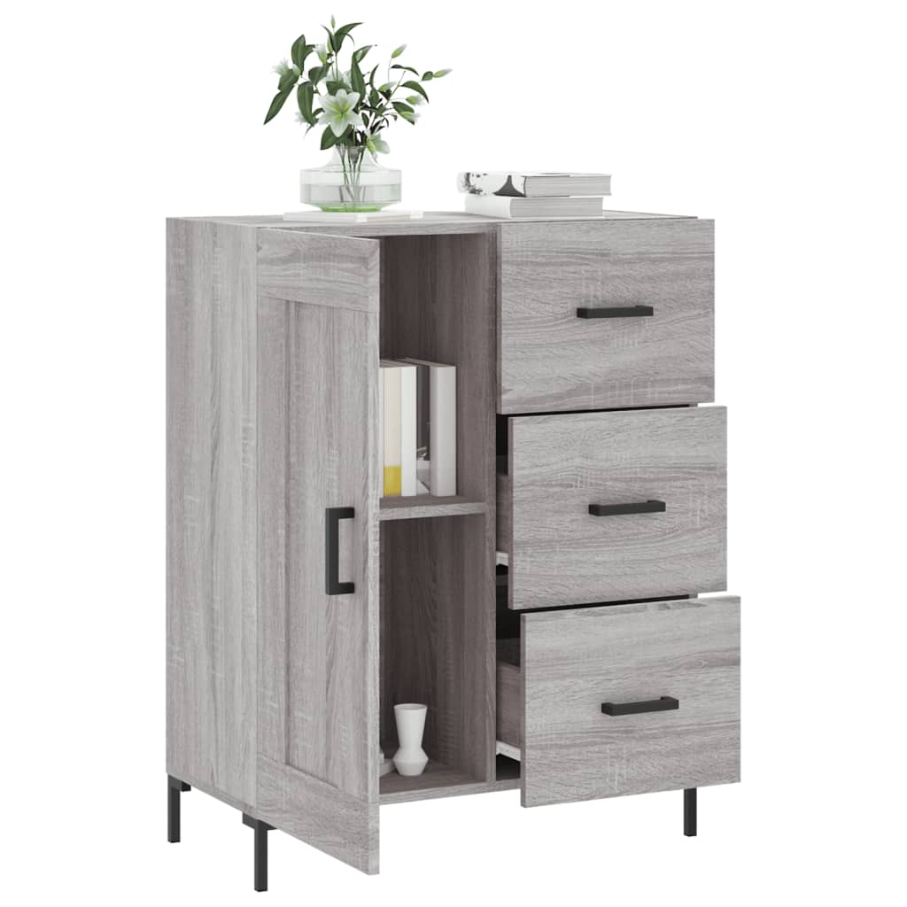Komoda boja hrasta sonome 69,5 x 34 x 90 cm konstruirano drvo
