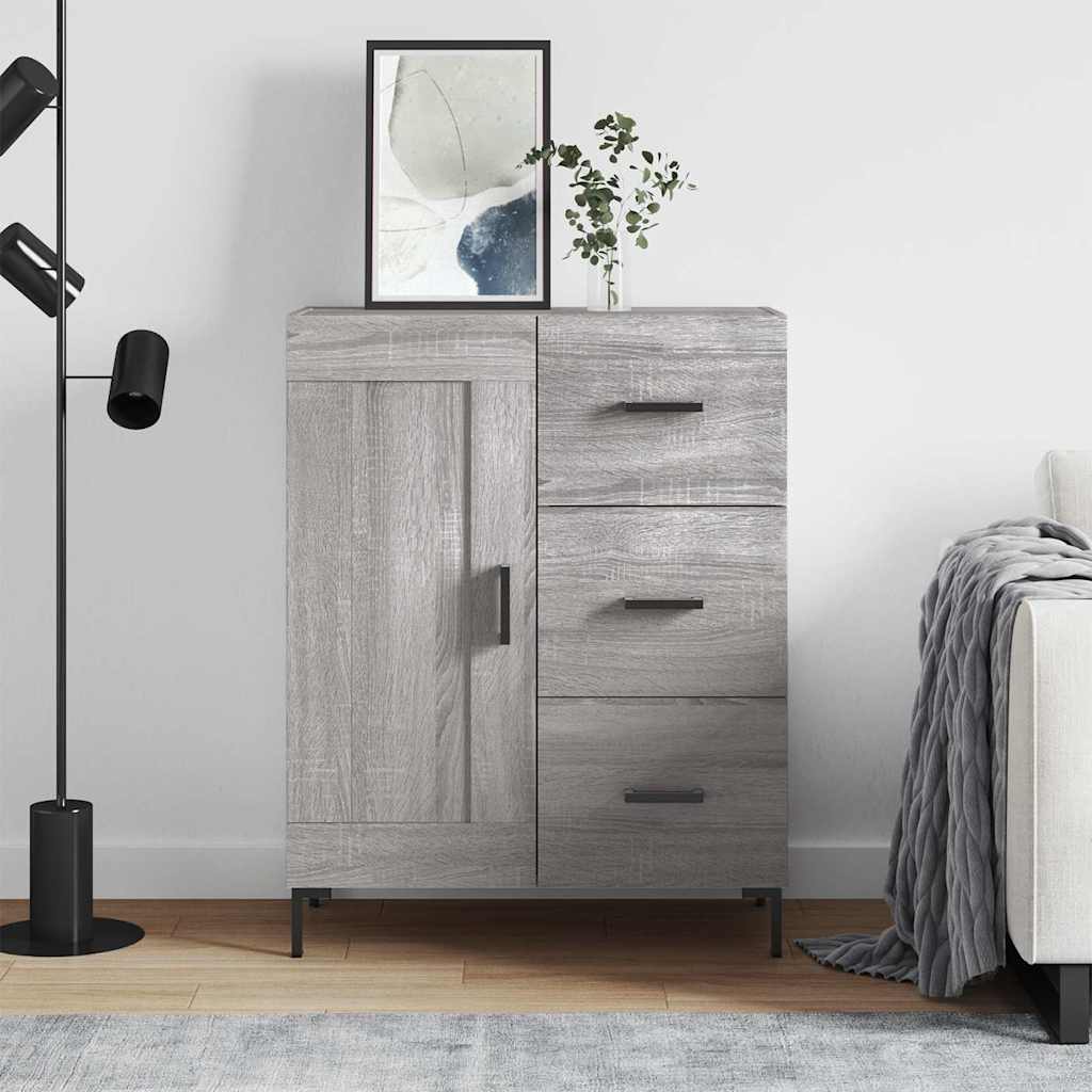 Komoda boja hrasta sonome 69,5 x 34 x 90 cm konstruirano drvo