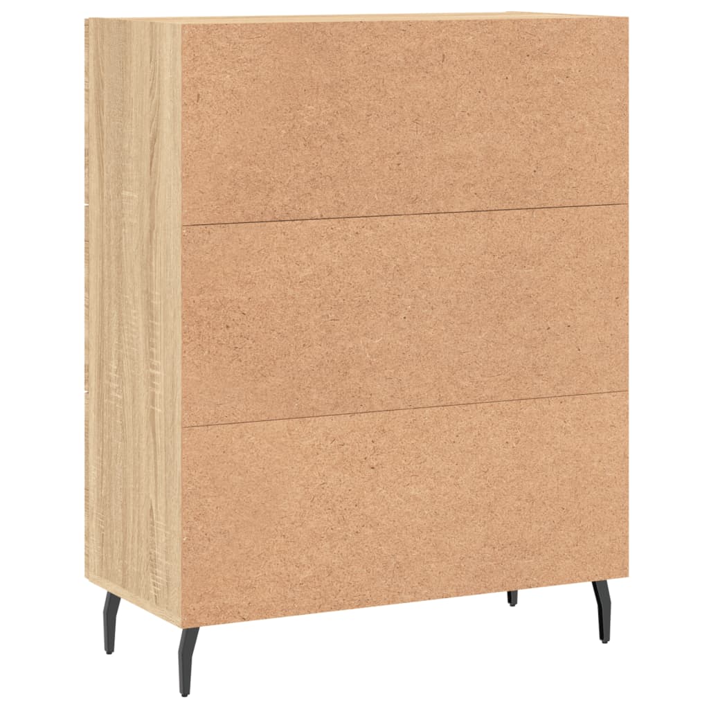 Komoda boja hrasta sonome 69,5x34x90 cm od konstruiranog drva