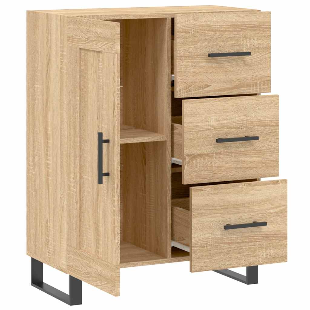 Komoda boja hrasta sonome 69,5x34x90 cm od konstruiranog drva