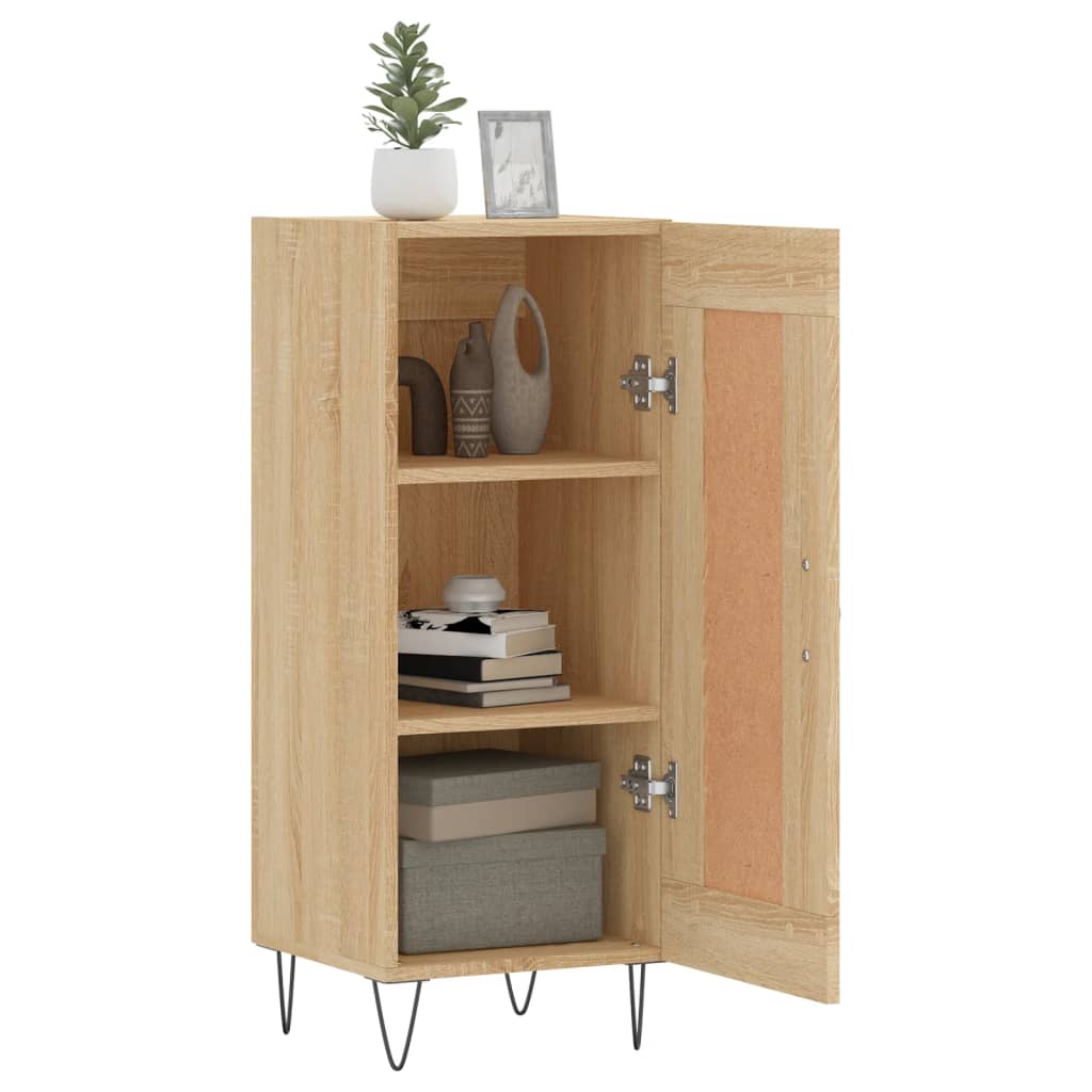 Komoda boja hrasta sonome 34,5x34x90 cm od konstruiranog drva