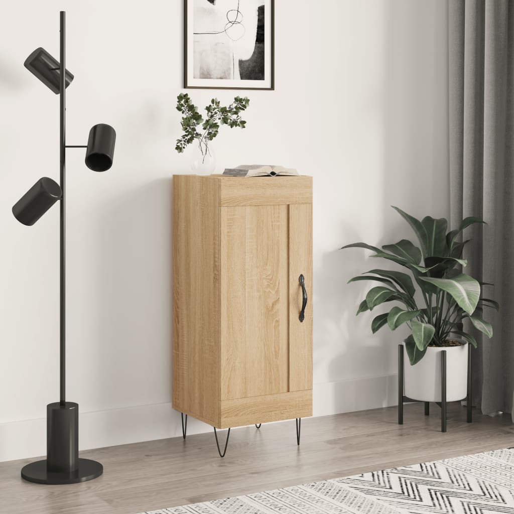 Komoda boja hrasta sonome 34,5x34x90 cm od konstruiranog drva