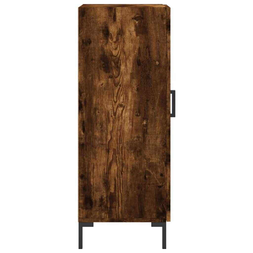 Komoda boja dimljenog hrasta 34,5x34x90 cm konstruirano drvo