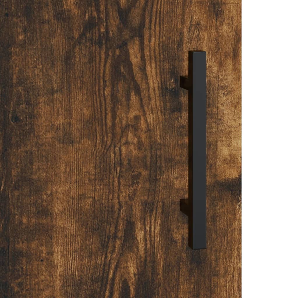 Komoda boja dimljenog hrasta 34,5x34x90 cm konstruirano drvo