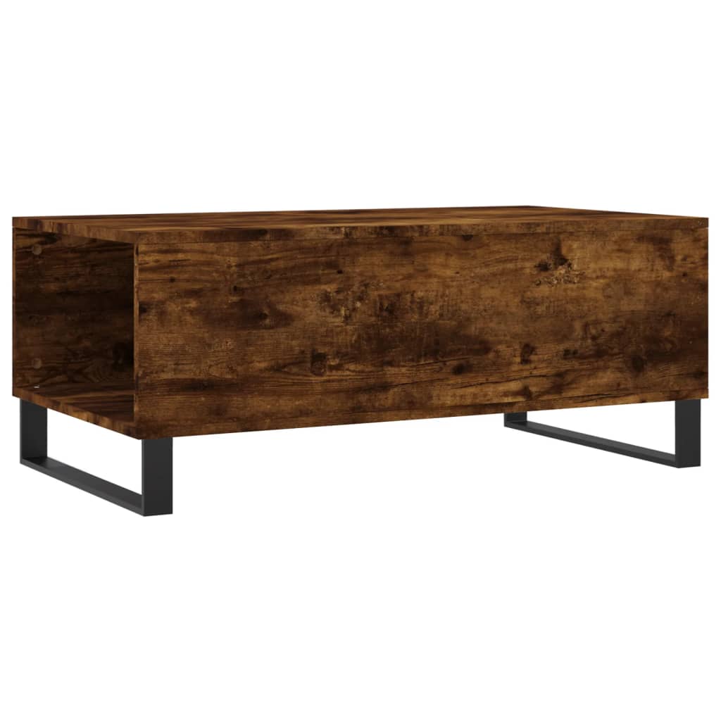 Stolić za kavu boja hrasta 90x50x36,5 cm konstruirano drvo