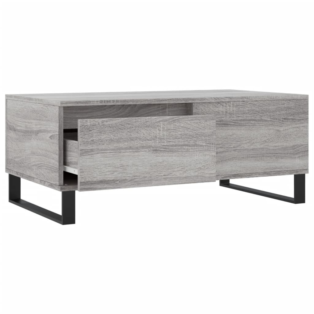 Stolić za kavu boja sivog hrasta 90x50x36,5cm konstruirano drvo
