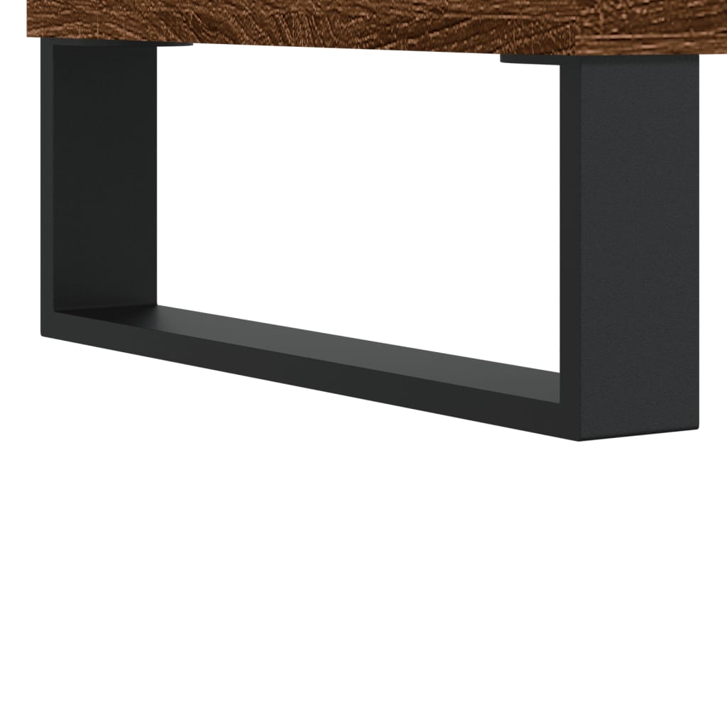 Stolić za kavu smeđa boja hrasta 90x50x36,5cm konstruirano drvo