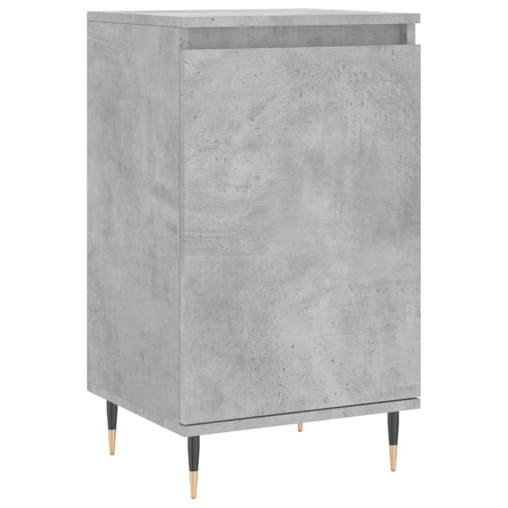Komoda siva boja betona 40 x 35 x 70 cm od konstruiranog drva