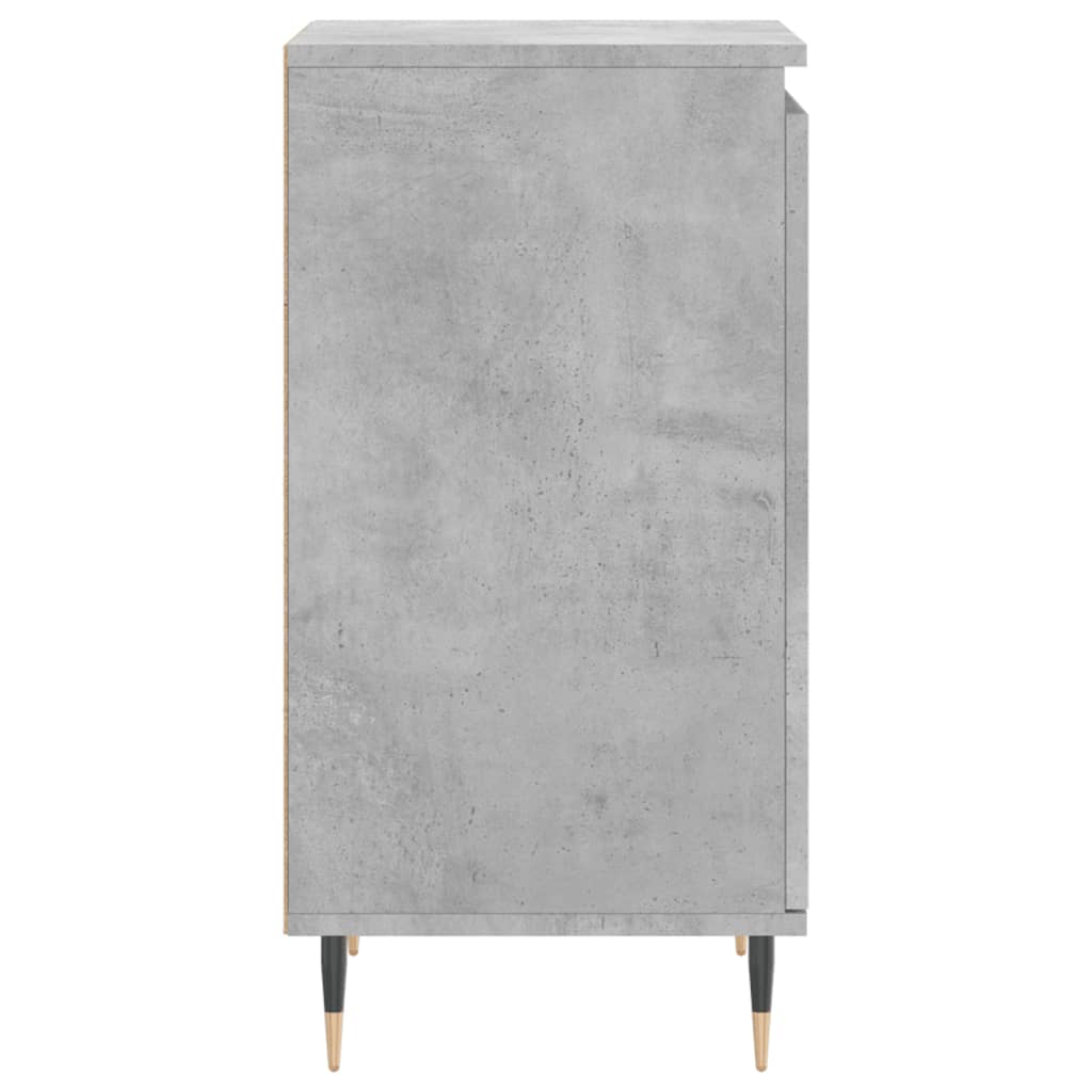 Komode 2 kom boja betona 40 x 35 x 70 cm od konstruiranog drva
