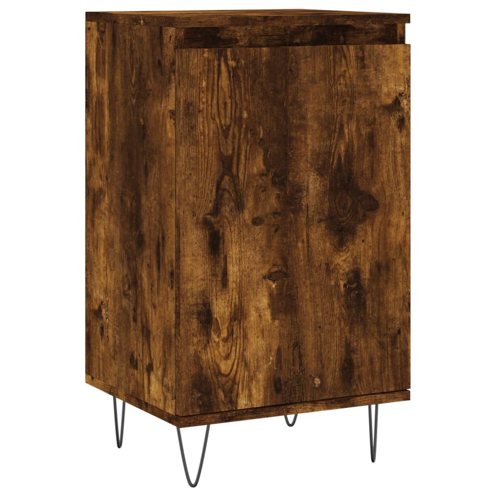 Komoda boja dimljenog hrasta 40 x 35 x 70 cm konstruirano drvo
