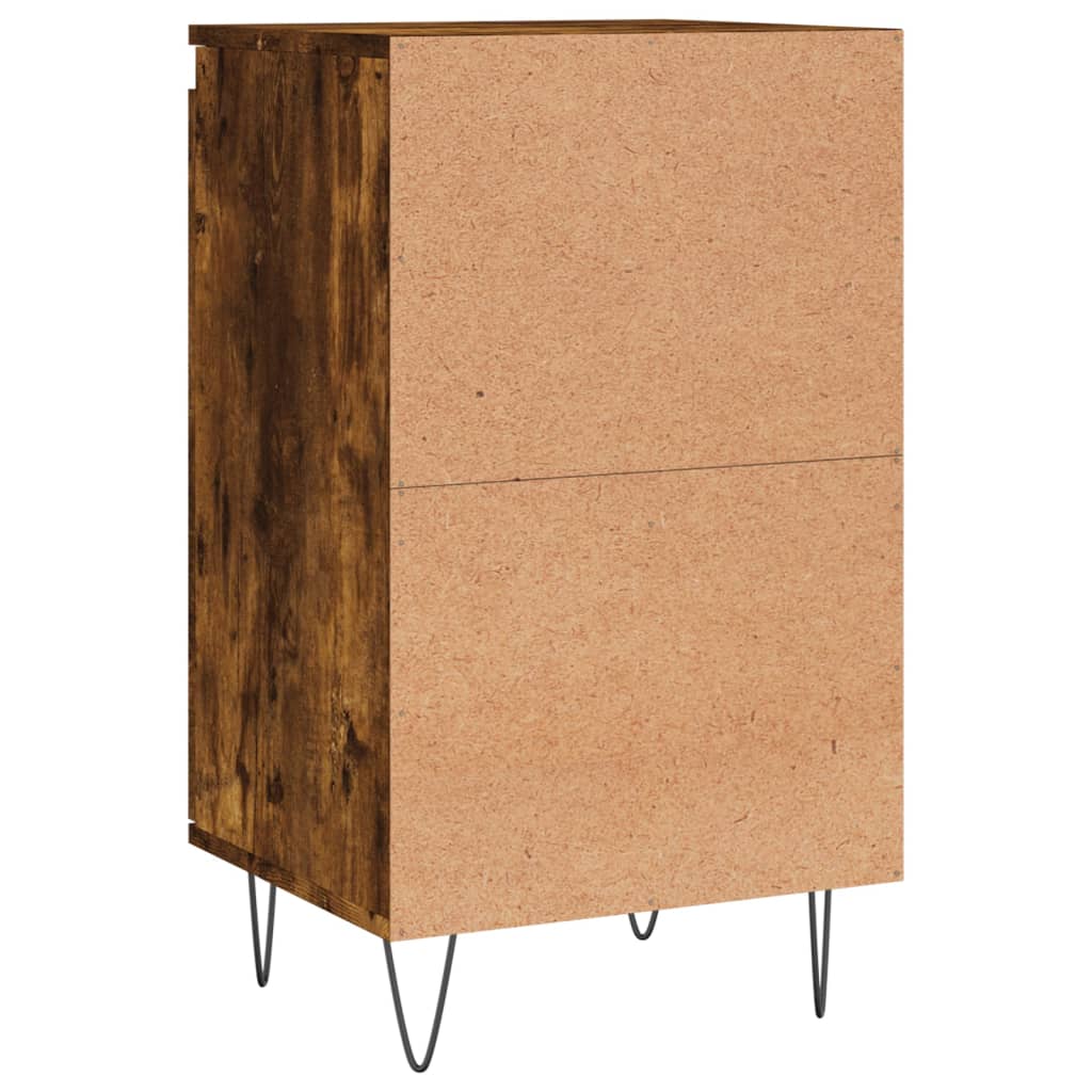 Komoda boja dimljenog hrasta 40 x 35 x 70 cm konstruirano drvo