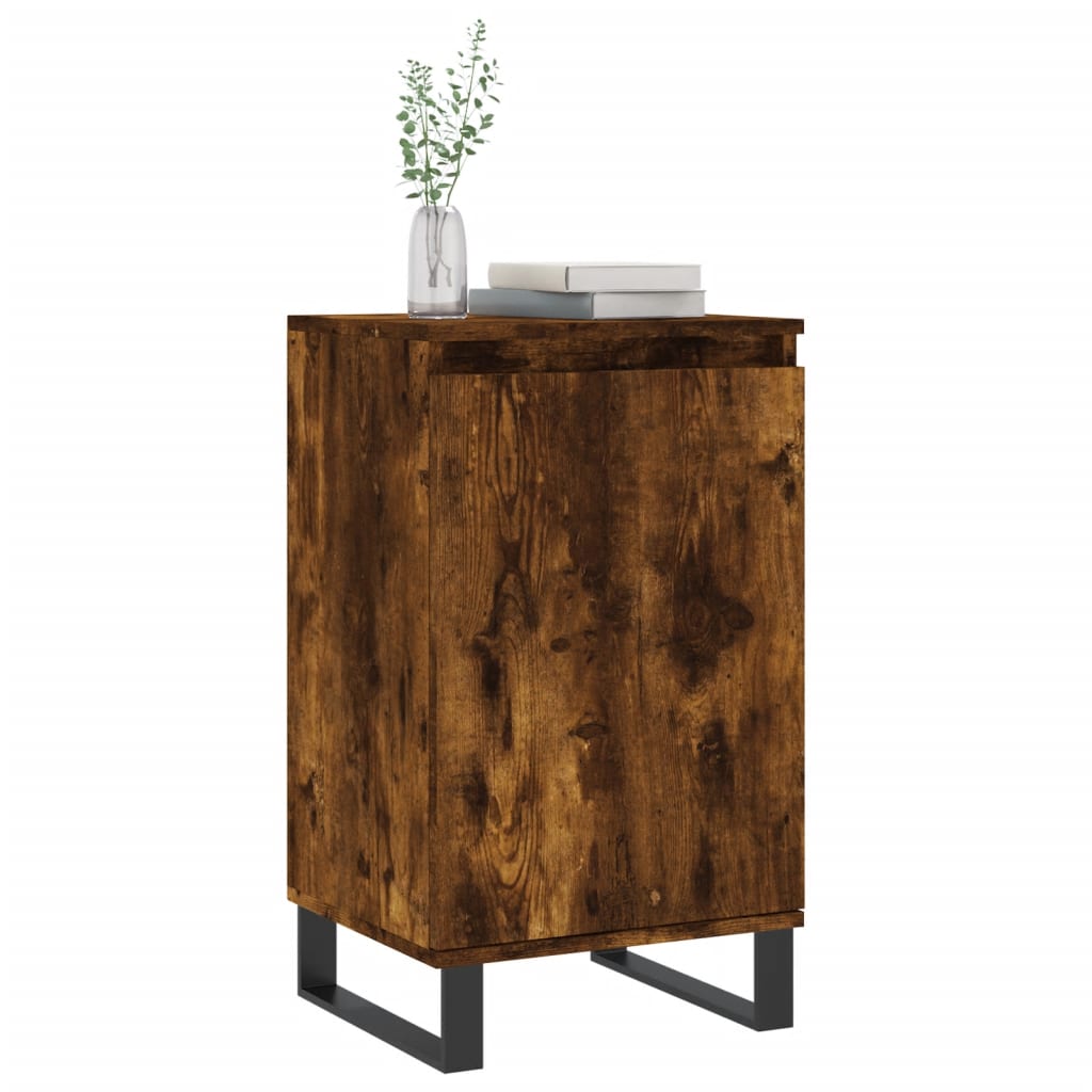Komoda boja dimljenog hrasta 40 x 35 x 70 cm konstruirano drvo