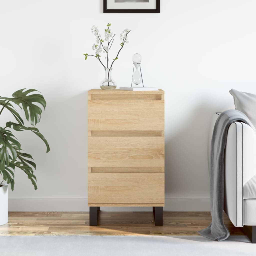 Komoda boja hrasta sonome 40 x 35 x 70 cm od konstruiranog drva