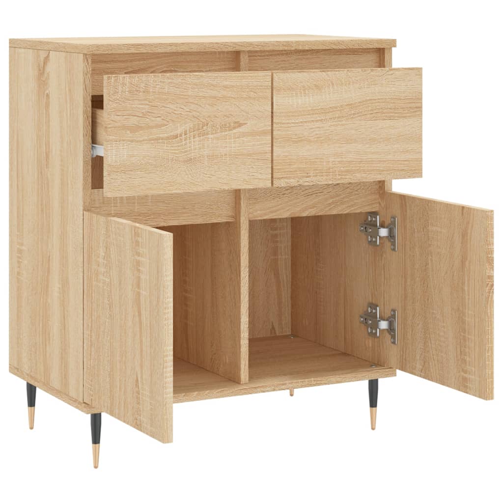 Komoda boja hrasta sonome 60 x 35 x 70 cm od konstruiranog drva