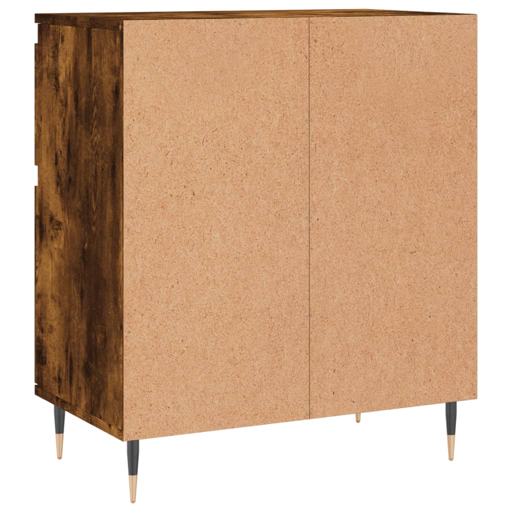 Komoda boja dimljenog hrasta 60 x 35 x 70 cm konstruirano drvo
