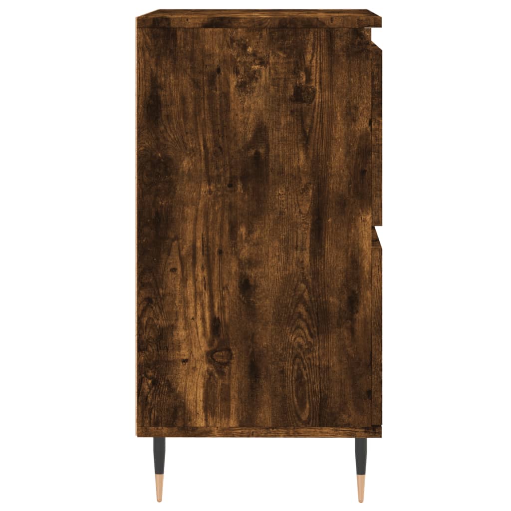 Komoda boja dimljenog hrasta 60 x 35 x 70 cm konstruirano drvo