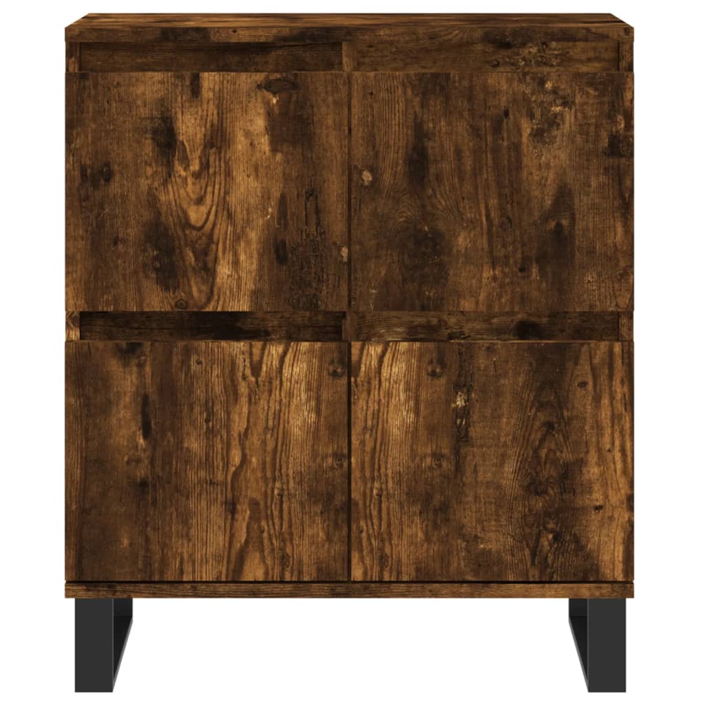 Komoda boja dimljenog hrasta 60 x 35 x 70 cm konstruirano drvo