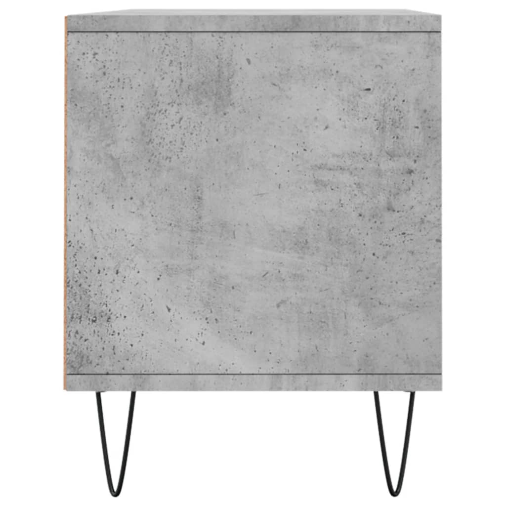 TV ormarić boja betona 100x34,5x44,5 cm od konstruiranog drva