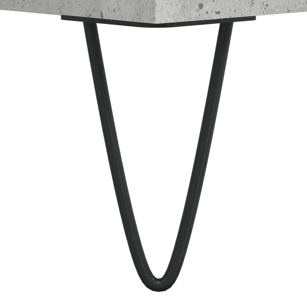 TV ormarić boja betona 100x34,5x44,5 cm od konstruiranog drva