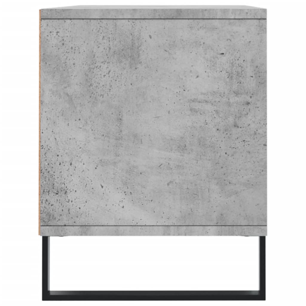 TV ormarić boja betona 100x34,5x44,5 cm od konstruiranog drva