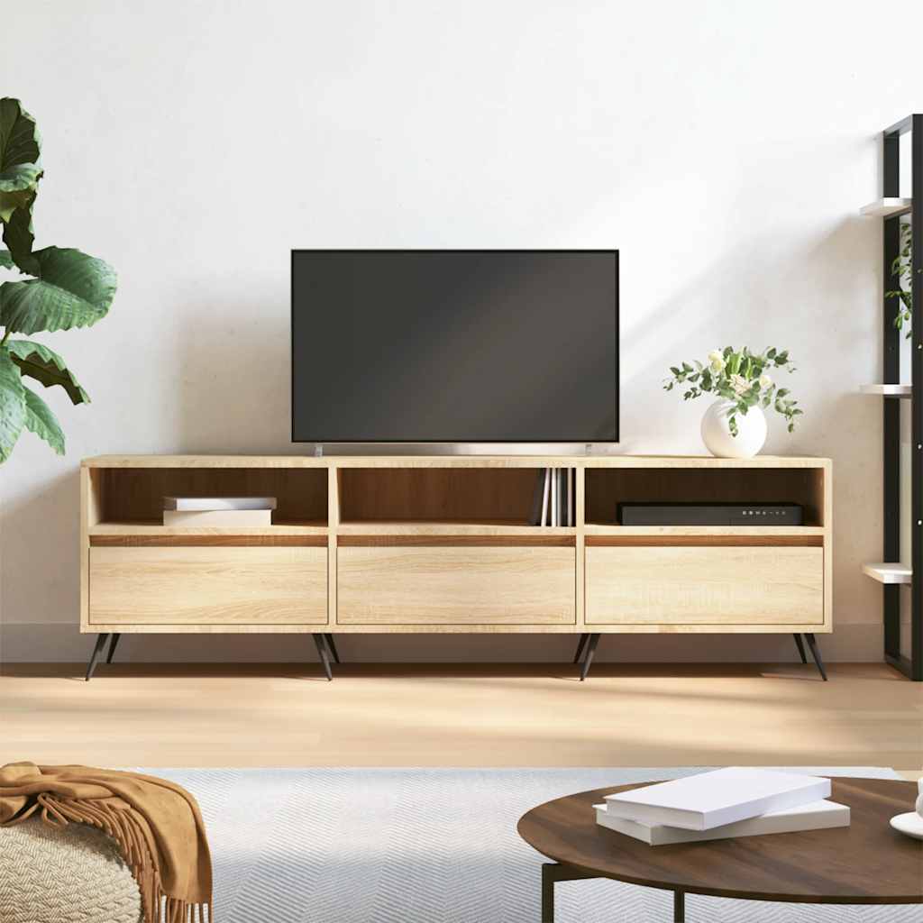 TV ormarić boja hrasta sonome 150x30x44,5 cm konstruirano drvo