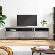 TV ormarić boja betona 150x30x44,5 cm od konstruiranog drva