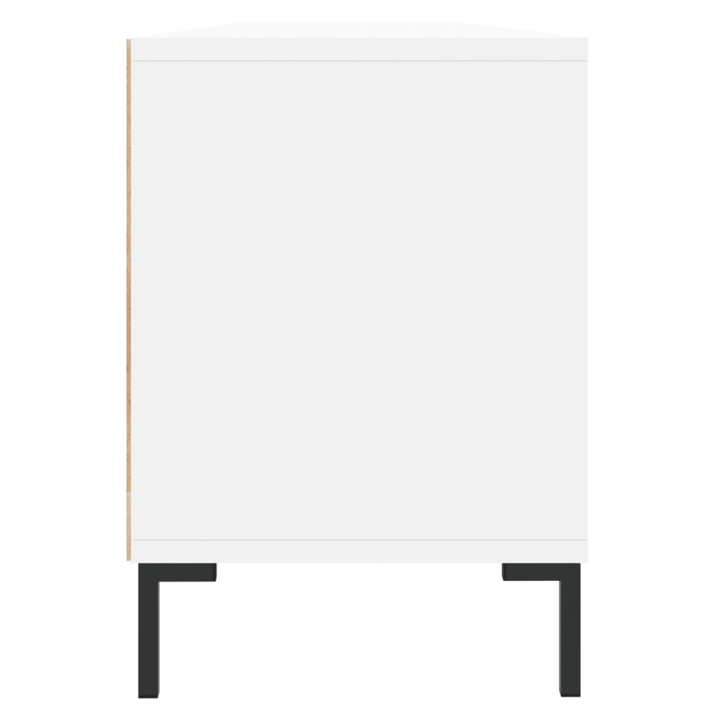 TV ormarić bijeli 150x30x44,5 cm od konstruiranog drva
