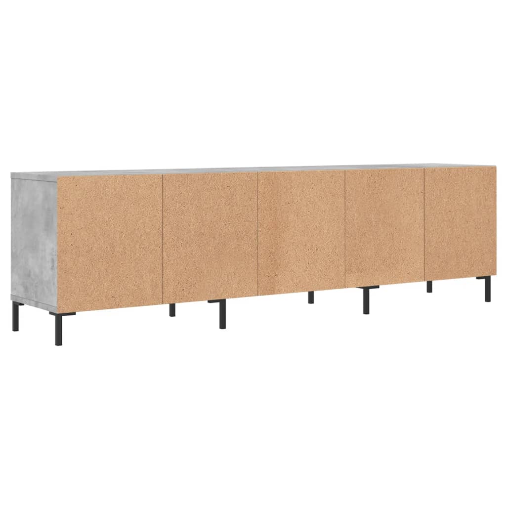 TV ormarić boja betona 150x30x44,5 cm od konstruiranog drva