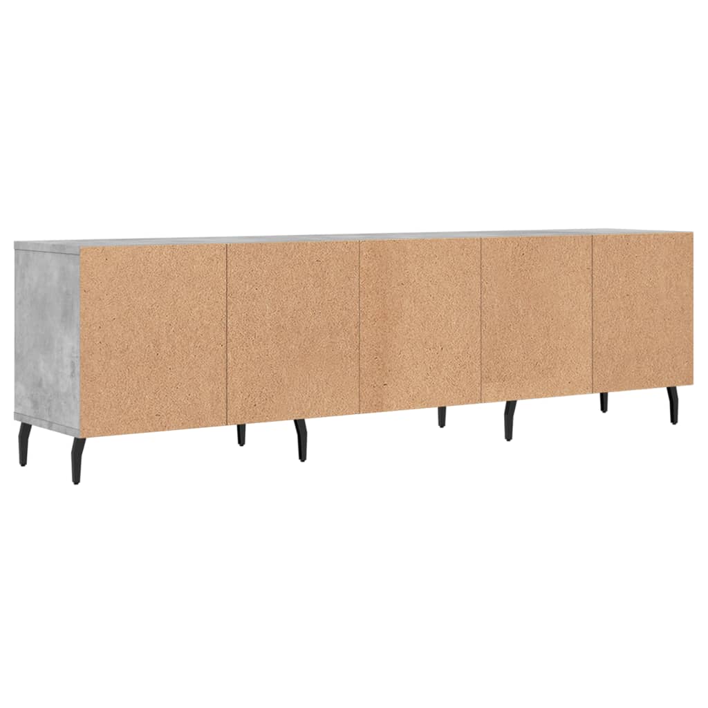 TV ormarić boja betona 150x30x44,5 cm od konstruiranog drva