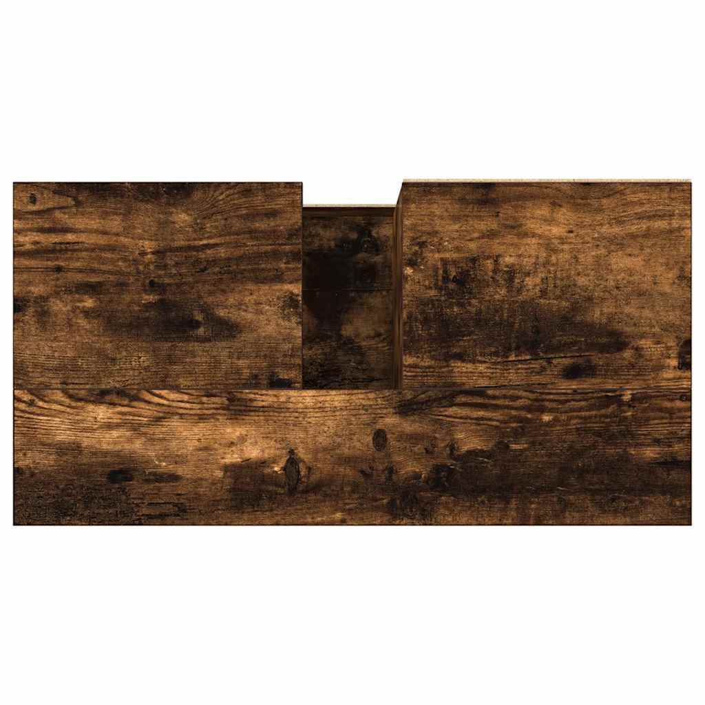 Kupaonski ormarić boja hrasta 65 x 33 x 60 cm konstruirano drvo