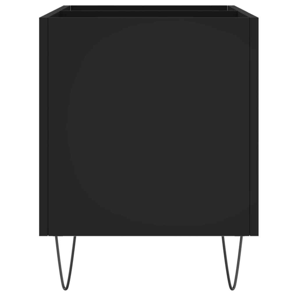 Ormarić za ploče crni 74,5 x 38 x 48 cm od konstruiranog drva