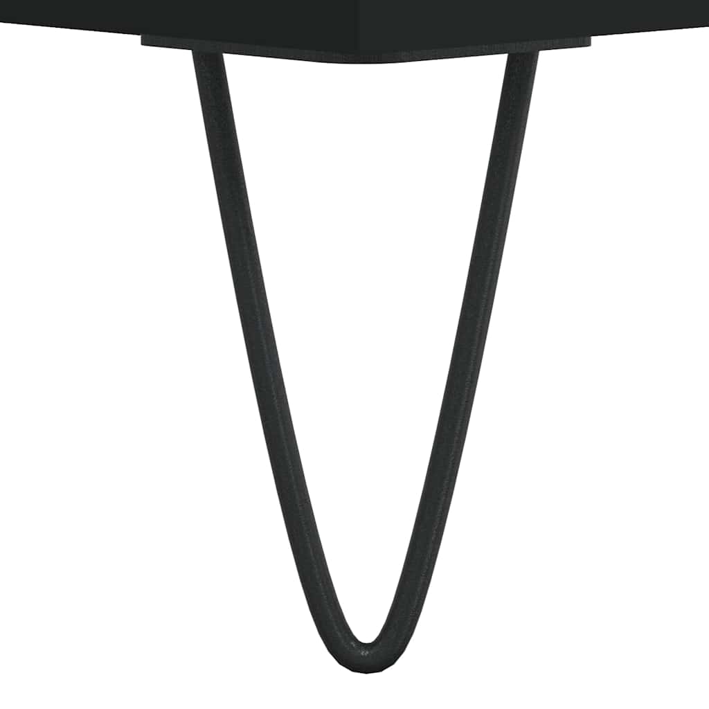 Ormarić za ploče crni 100 x 38 x 48 cm od konstruiranog drva