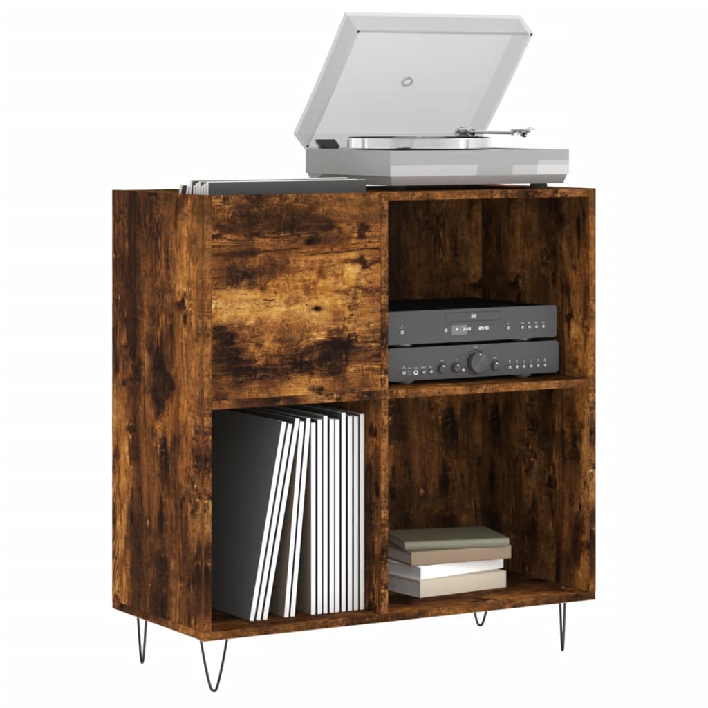 Ormarić za ploče boja hrasta 84,5x38x89 cm konstruirano drvo