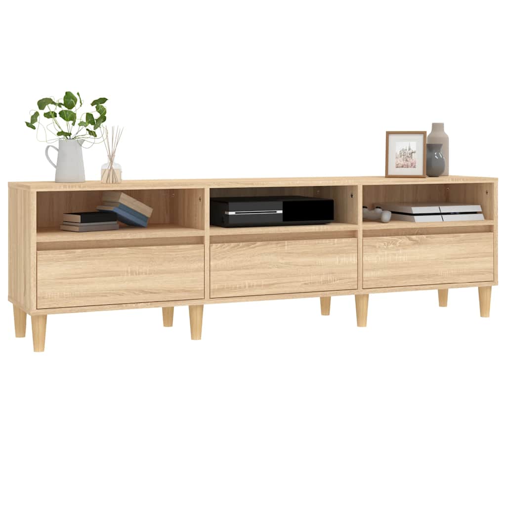 TV ormarić boja hrasta sonome 150x30x44,5 cm konstruirano drvo