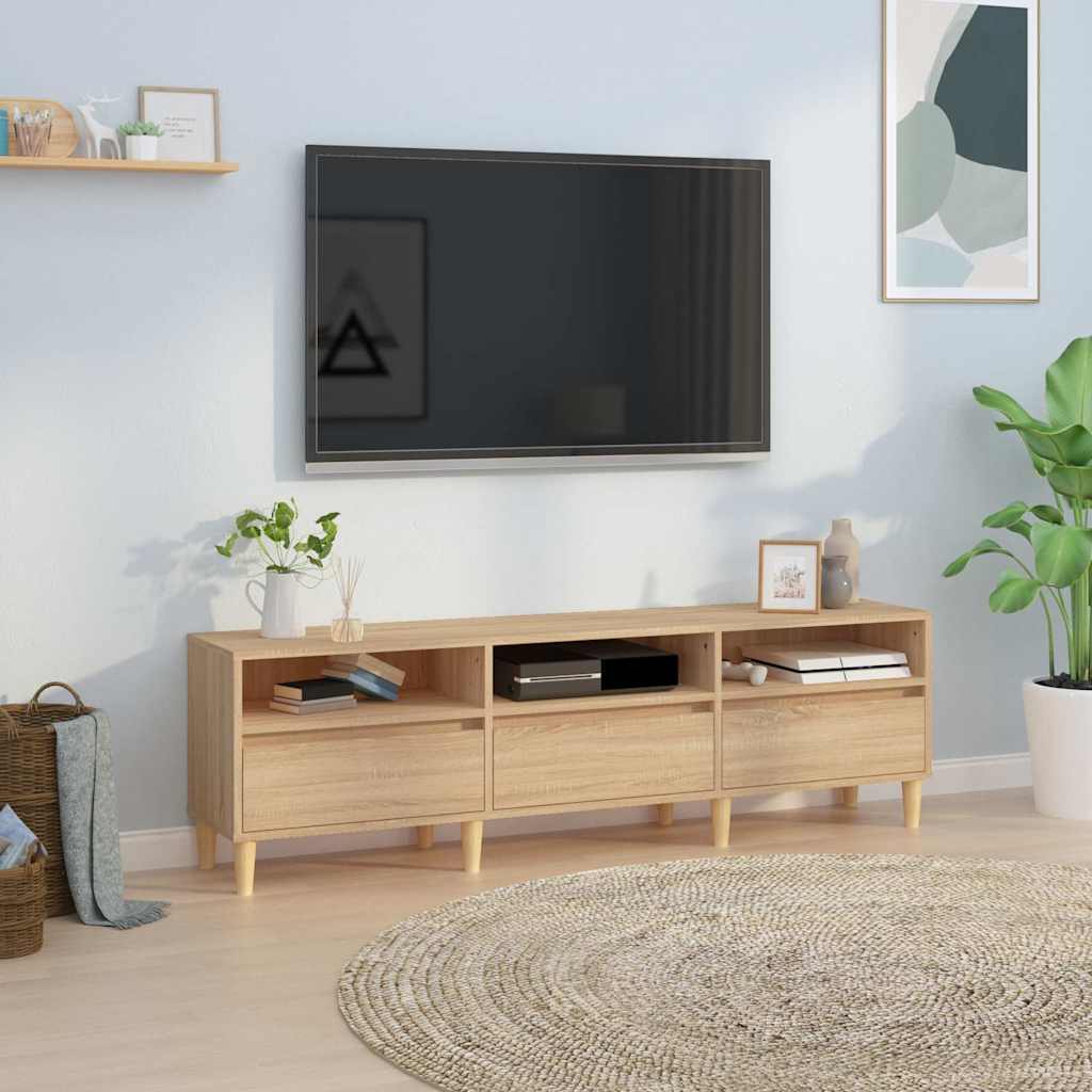 TV ormarić boja hrasta sonome 150x30x44,5 cm konstruirano drvo