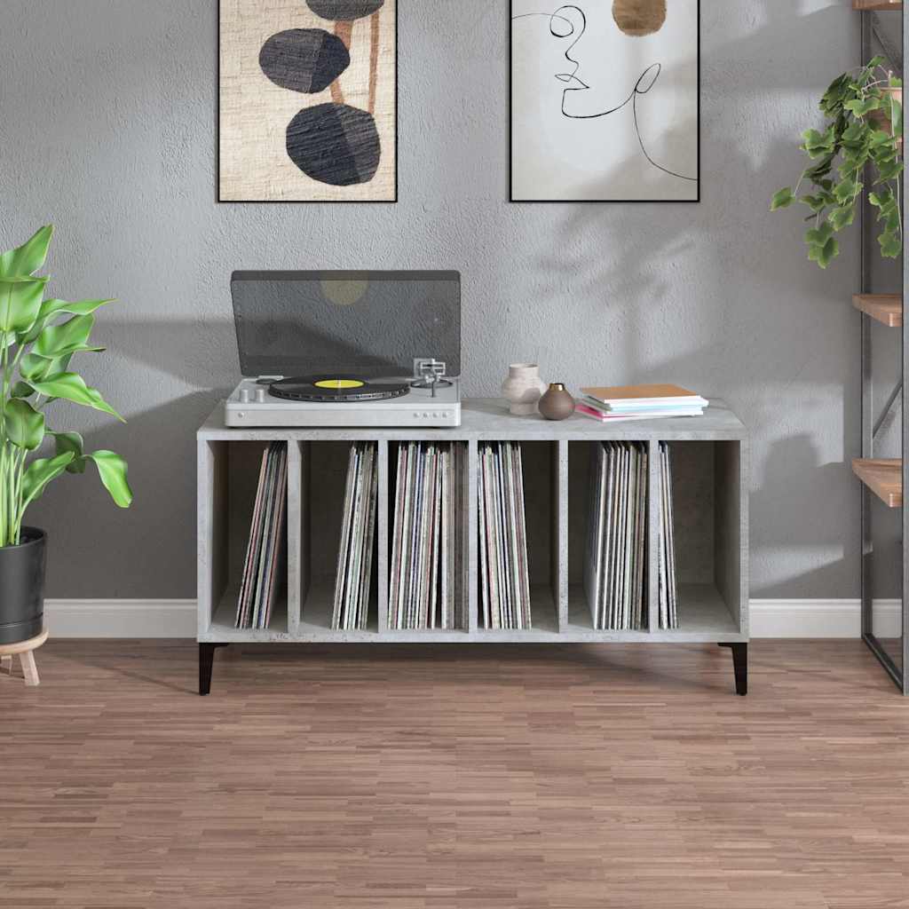 Ormarić za ploče boja betona 100 x 38 x 48 cm konstruirano drvo