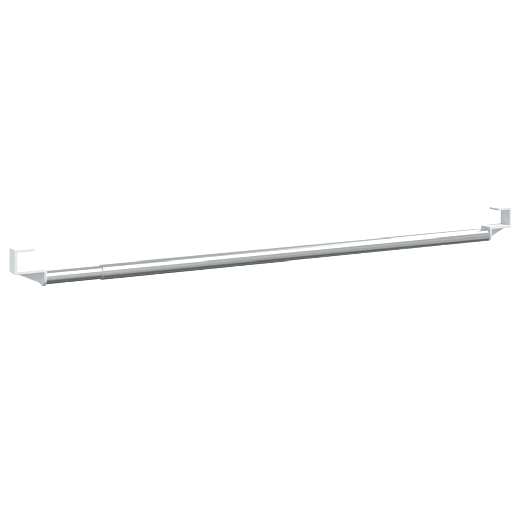 Karniše 2 kom bijelo-srebrne 40 - 60 cm aluminijske